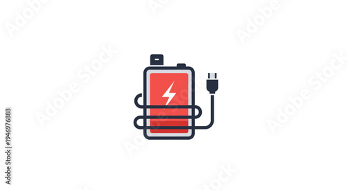 Electric Battery with Power Cord.