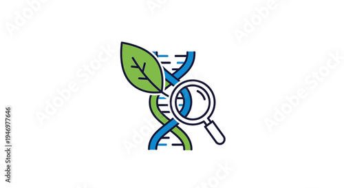 Genetic Research Biology Science Concept.