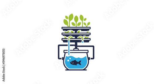 Fish in a small blue aquarium.