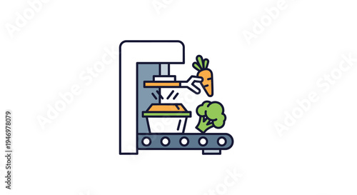 Food Production Factory Line Machinery.