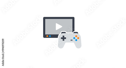 Gaming controller and screen device.