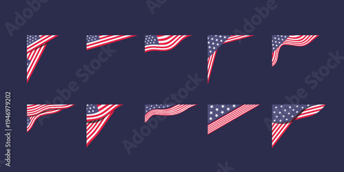 American Flag Corner
