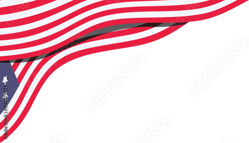 American Flag Corner