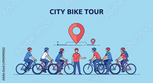 Guided Cycling Exploration: Discovering City Landmarks Through a Bicycle Tour Experience