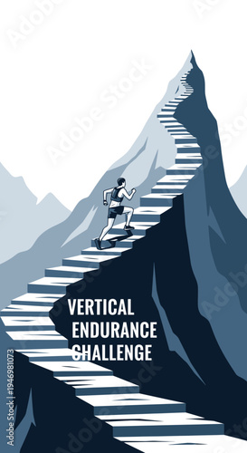 Iconic Ascent: Conquer the Vertical Endurance Challenge Through Mountainous Heights