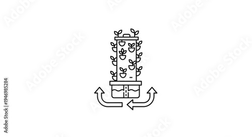 Heat Exchanger Industrial Equipment Diagram.