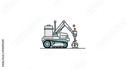 Heavy Industry Construction Equipment Machine.