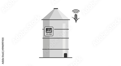 Smart Farm Grain Silo Technology.