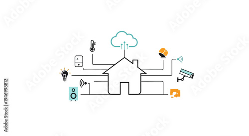 Smart Home Automation System Control.