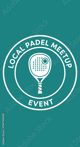 Local Padel Meetup Event: Sports Gathering Promoting Social Interaction and Athleticism