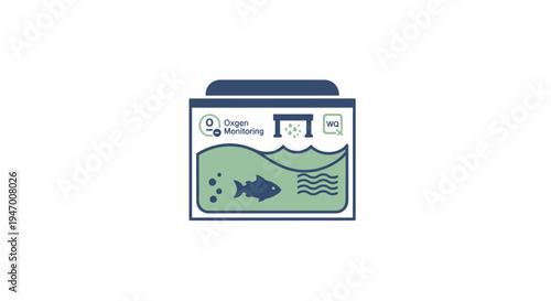 Fish in a green aquatic environment.