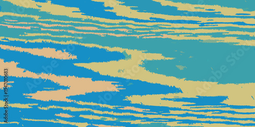 Abstract colorful background with blended and streaked patterns