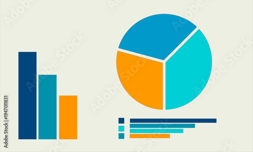 Minimal Infographic Elements Set Modern Data Visualization