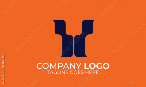 Minimal Bull Head Logo Abstract Animal Symbol