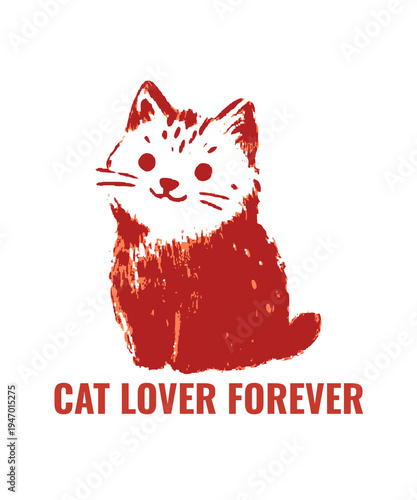 Cat Lover Forever Cute Cat Lover Design