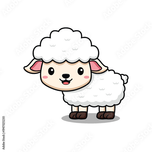 Eid al-Adha sheep illustration