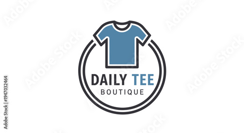 Daily Tee Boutique Fashion Logo Design.