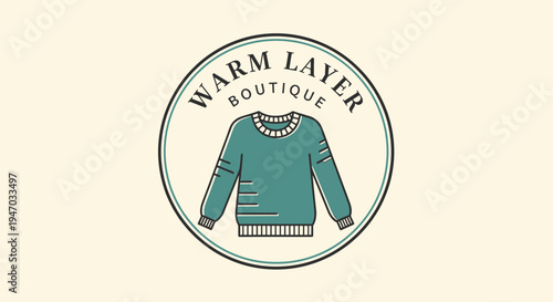 Green sweater with pearl necklace.