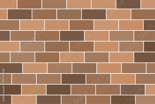 レンガ壁パターン背景テクスチャシンプルブロックデザイン素材　