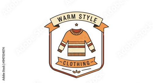 Orange Knitwear Clothing Fashion Icon.