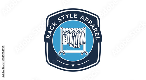 Rack Style Apparel Clothing Logo Design 1.