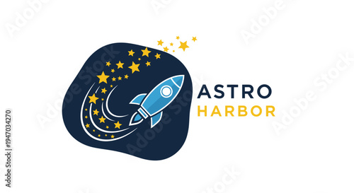 Rocket Ship Blasting Into Space 3.