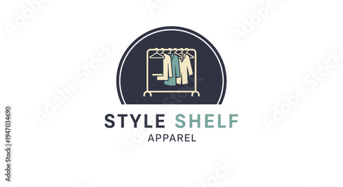 Style Shelf Apparel Clothing Rack Logo.
