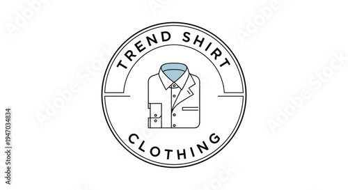 Trend shirt clothing company logo.