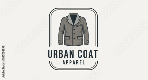 Urban Coat Apparel Fashion Design.