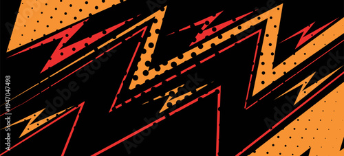 Abstract Red Sports Background Vector. International Sports Day Banner Illustration