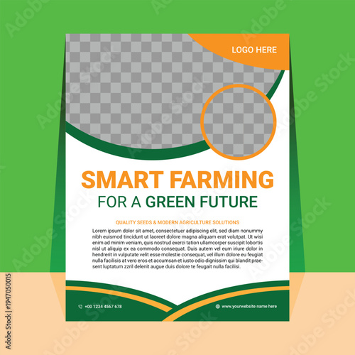 Smart Farming Flyer Template