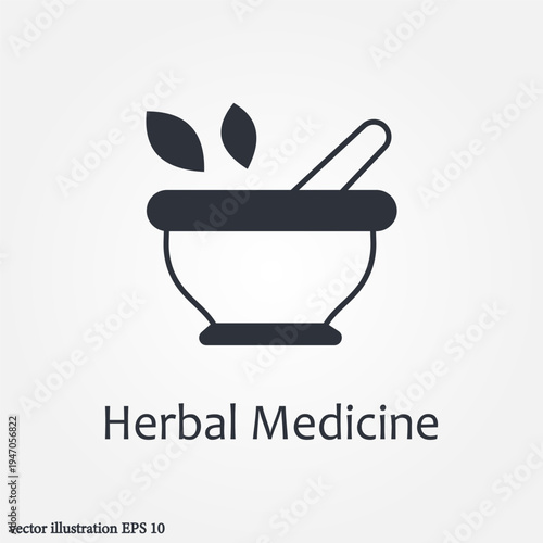 herbal medicine icon symbol illustration vector eps10 logo template design pattern seamless bright minimal design flat design realistic style simple design modern design
