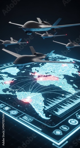 Advanced Military Drones Mapping Global Operations and Strategy
