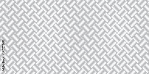 abstract gray woven square pattern background, geometric checkerboard design with alternating horizontal and vertical stripes, minimalist seamless vector pattern. vector background