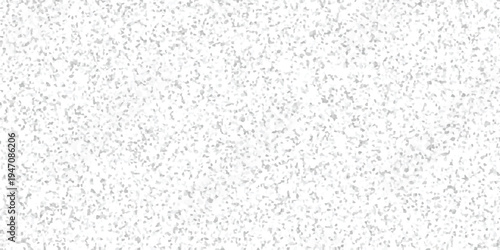 Mosaic-like speckled background with irregular gray shapes on white, abstract textured pattern for graphic design and overlays