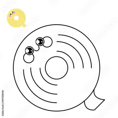 Stationery. Children's illustrations. Coloring book. Scotch tape.