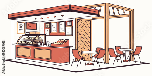 A lively scene of a bustling restaurant with customers enjoying their meals.