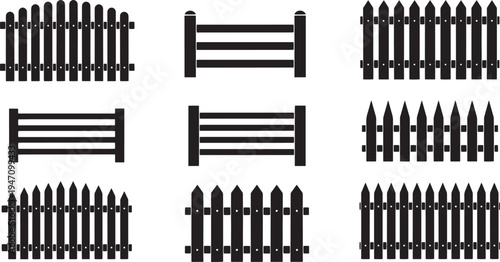 Fence Designs and Styles Collection Photo
