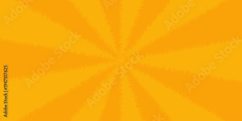 Sun ray vector background radial sunrise or sunset light retro design. Comic book style landing smoke effect background. Vintage sun ray orange and red radial spiral sunrise, sunlight creative vector 