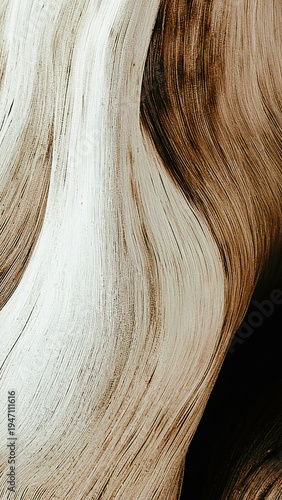 Cuadro en lienzo Earthy Fluidity: Abstract Organic Textures
