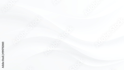 Abstract white wavy background design element graphic