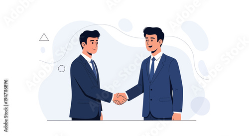 Businessmen shaking hands, partnership, agreement, success, teamwork, collaboration, corporate deal