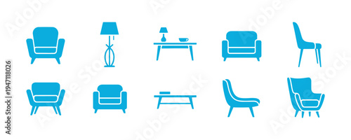 Stylish furniture icons from the Stampico collection.