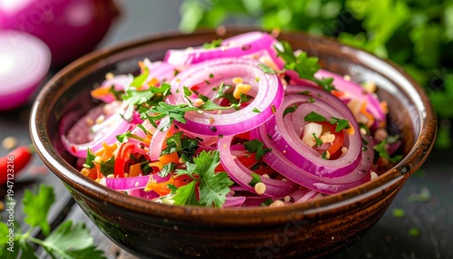 Pickled onion salad Pakistan