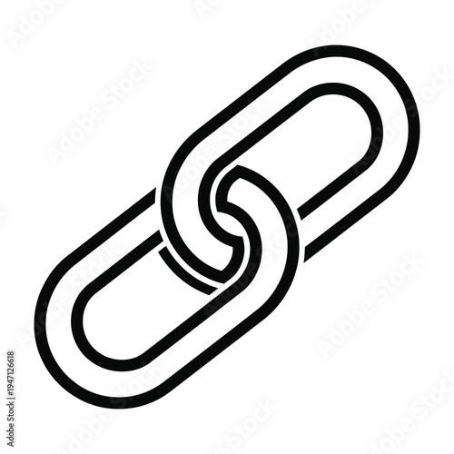 Chain link symbol connection