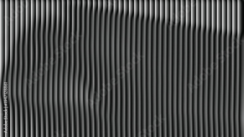 Empty white studio background. Design for displaying product. White grey perspective flow waves background. Abstract creative interior.