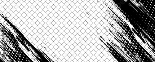 texture for fishing nets. Grunge pattern for sportswear or soccer goal, volleyball net, basketball hoop, hockey, athletics. Grunge background