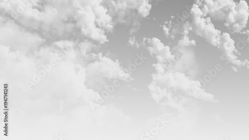 Dark gray clouds sky with clouds. Heavy clouds in moody gray tones. Vector design.