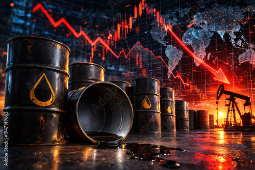 Oil barrel oil spill oil industry oil price oil pump energy sector financial crisis stock market economic downturn global market black barrel liquid spill industrial fuel petroleum crude oil