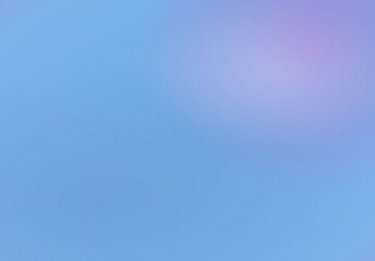 Ingelijste posters Meisjeskamer Serene blauwpaarse hemel gradient  © UNREAL_ARTZ